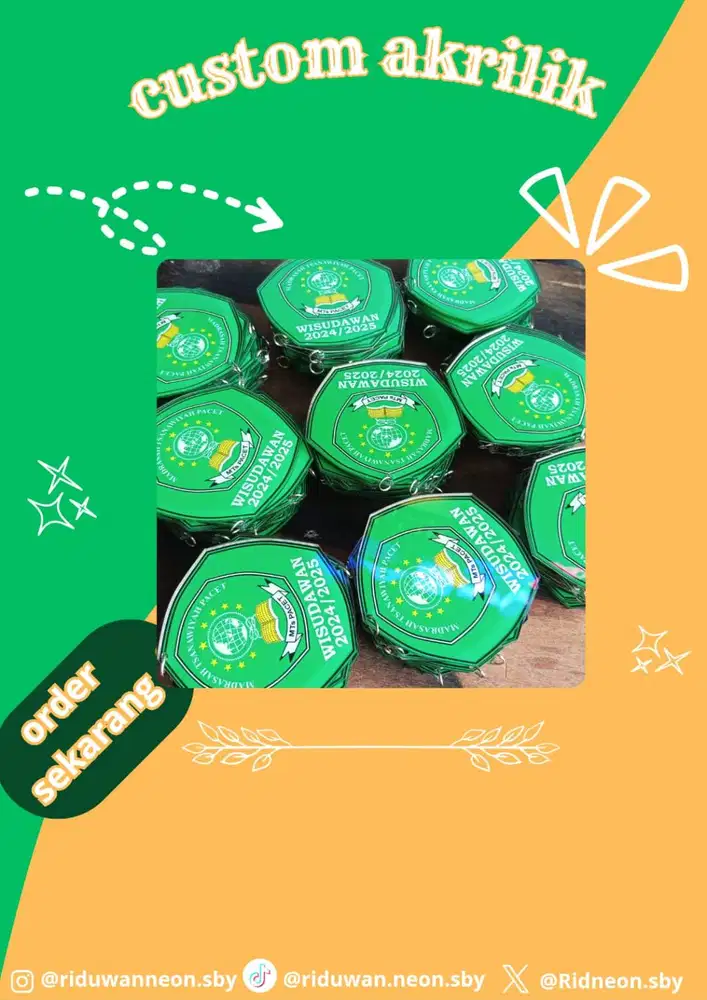 Custom Akrilik Medali