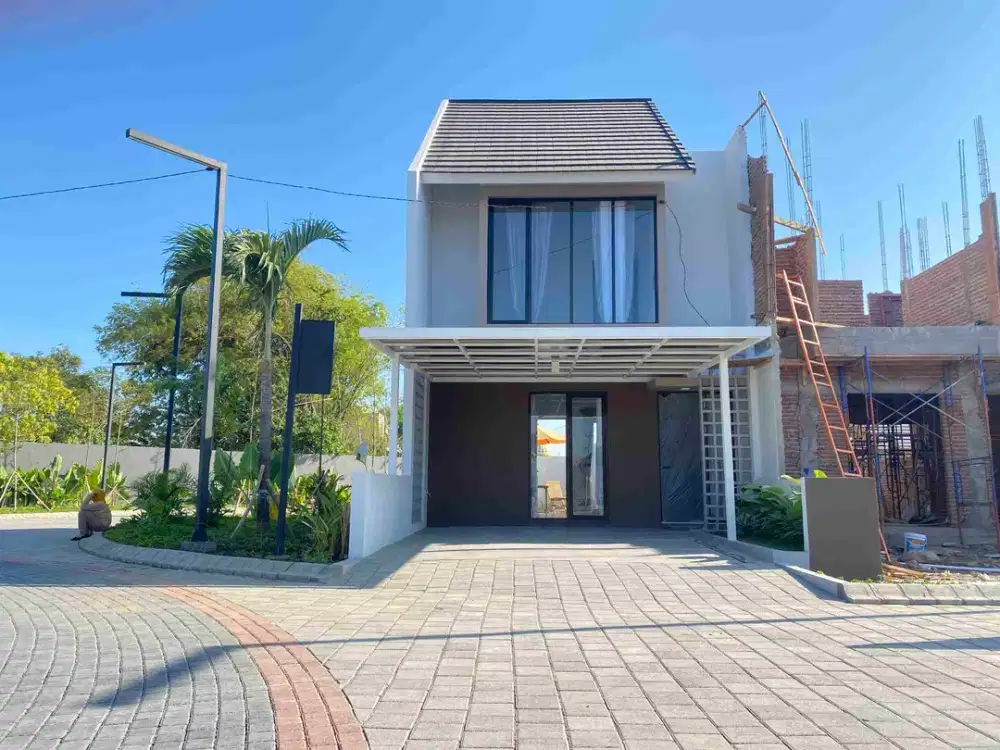 Di Jual Rumah Baru 2 Lantai Modern Mepet Surabaya