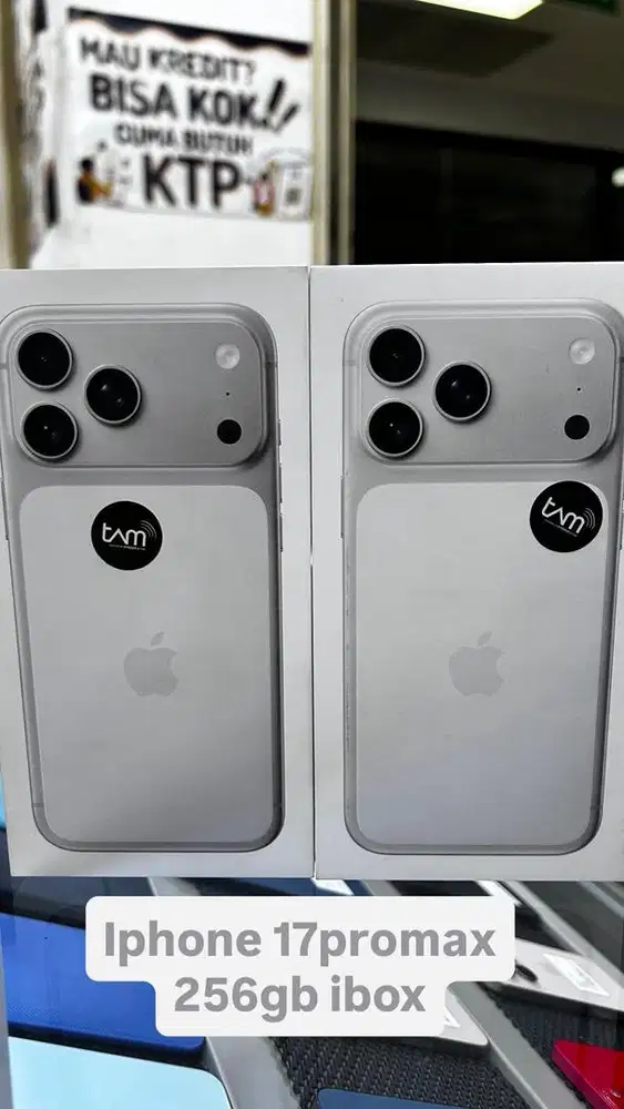 Iphone 17 promax 256gb resmi ibox