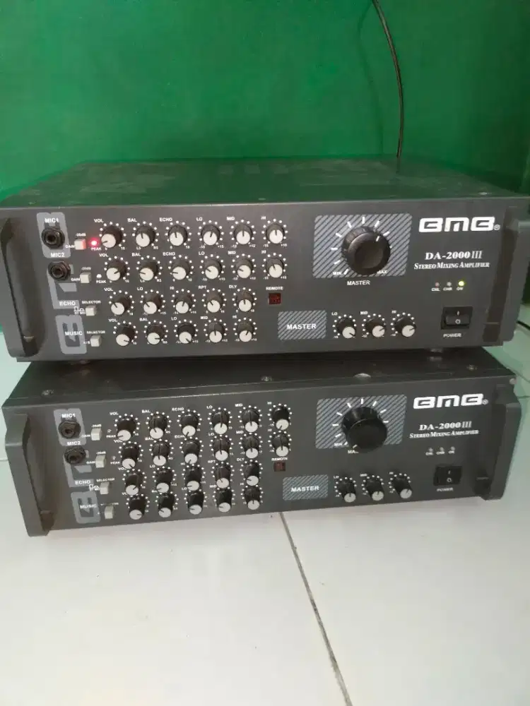 Amplifier BMB DA2000 Ex Kampus, kurang faham normal apa tdk @1,5jt/unt