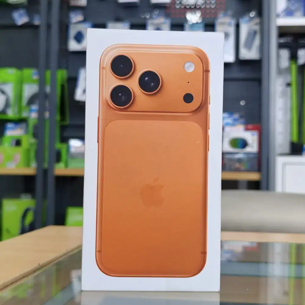 IPHONE 17 PRO 256 COSMIC ORANGE TERBARU GARANSI RESMI IBOX