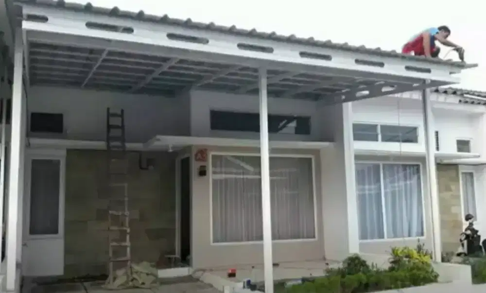 Pasang kanopi baja ringan promo