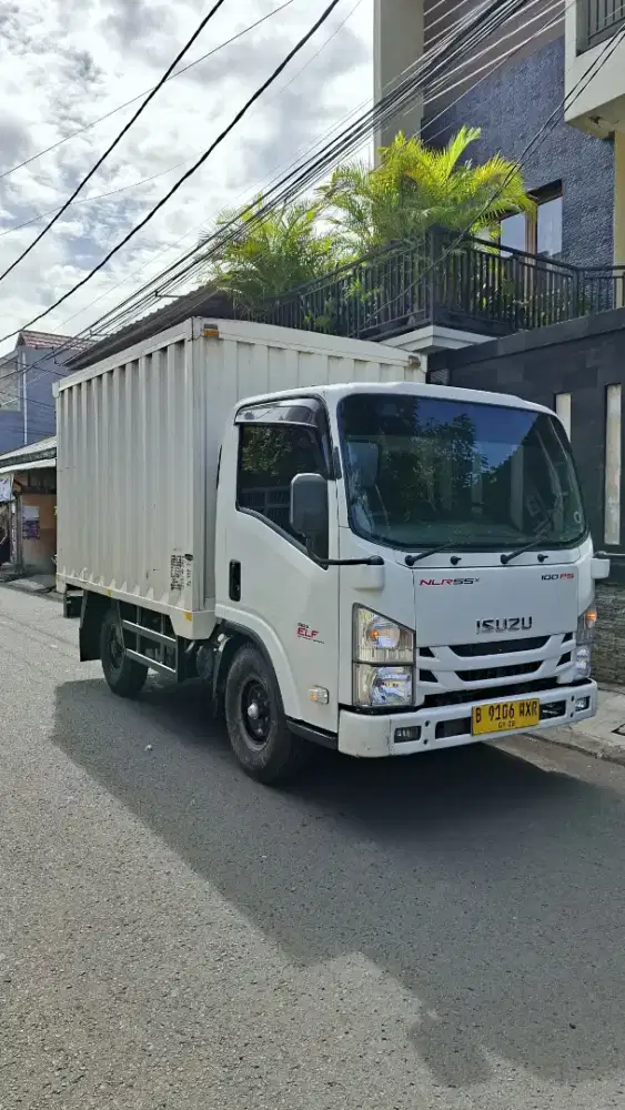 ISUZU ELF NLR X 100Ps engkel box Antik 2018
