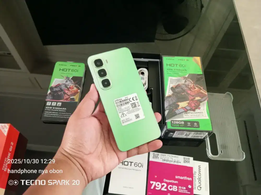 Jual cepat Infinix hot 60i 6/128