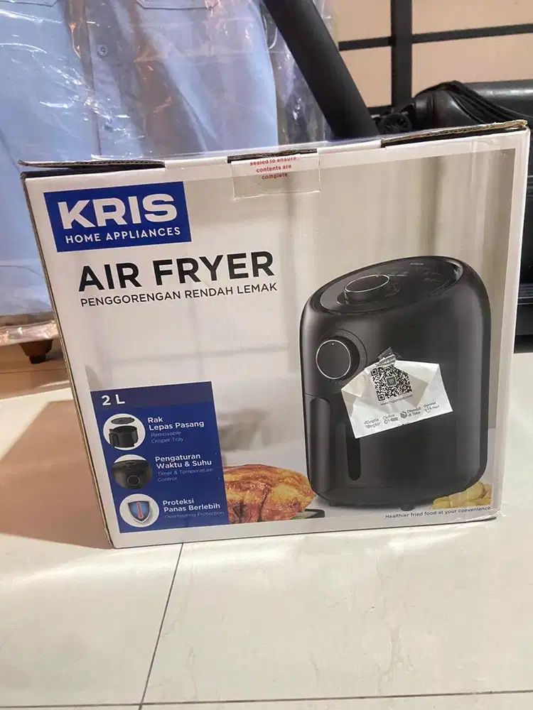 KRIS Air Fryer Penggorengan Rendah Lemak alat masak goreng