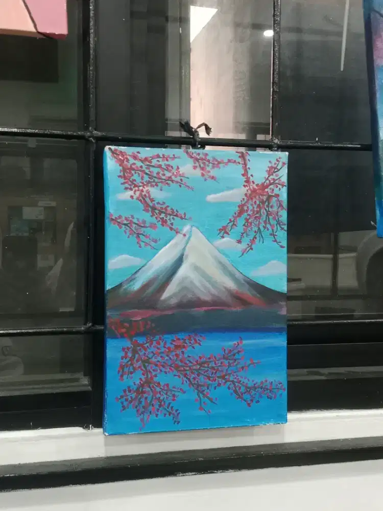 hsc 2025 barang bekas naik kelas_lukisan gunung sakura