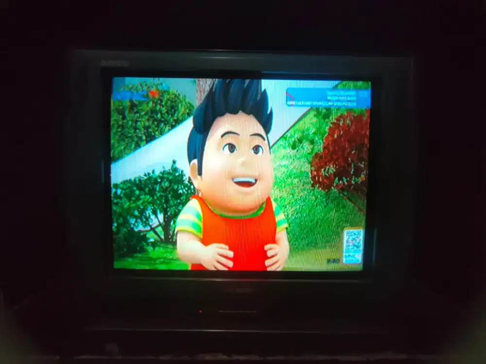 Tv tabung 21 in, merk Sharp