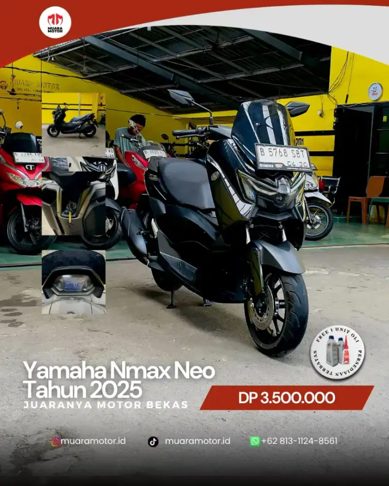 YAMAHA NMAX NEO S 2025 MULUS