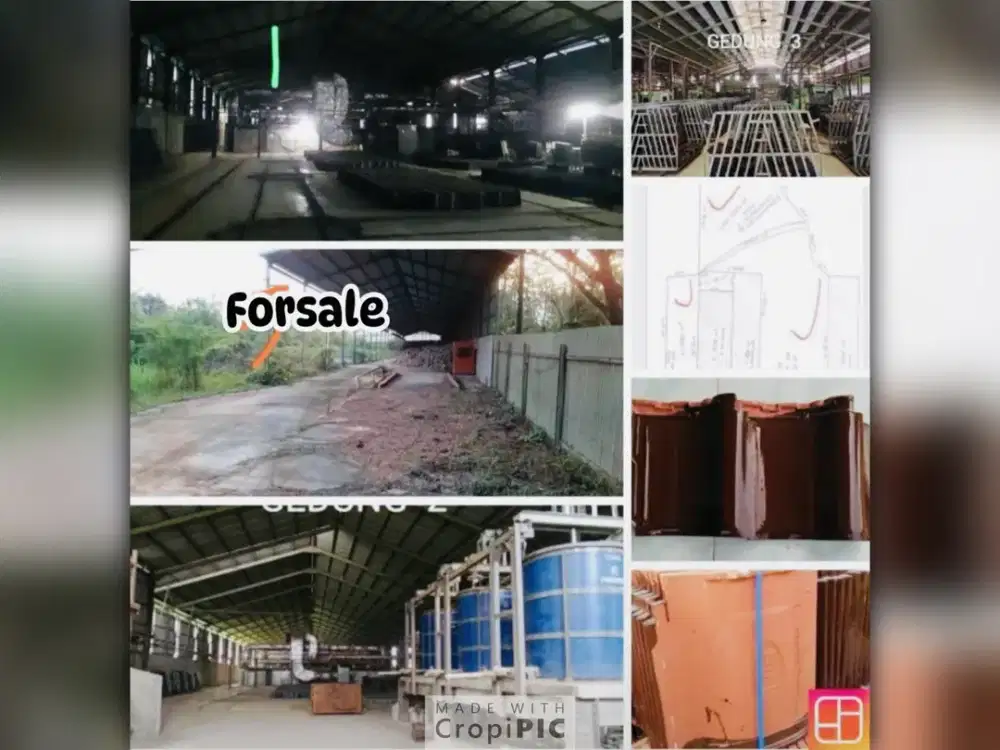 Peluang Investasi! Pabrik Keramik 1,6 Ha di Ciwaringin Cirebon