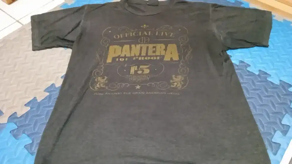 Kaos vintage band thrash metal Pantera