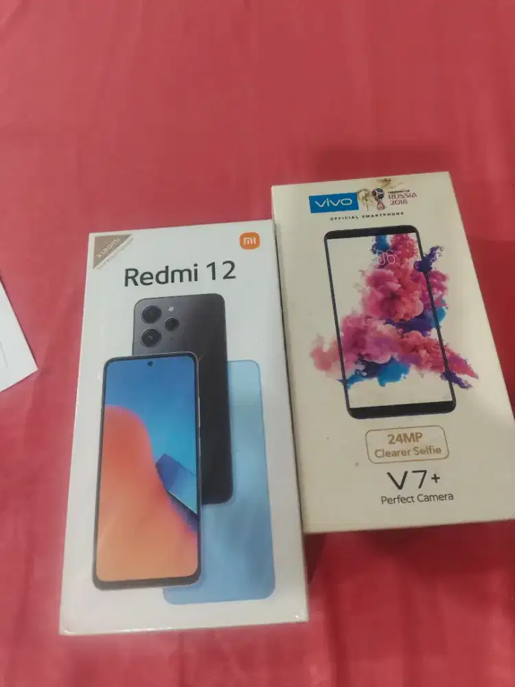 box HP vivo dan Redmi 12