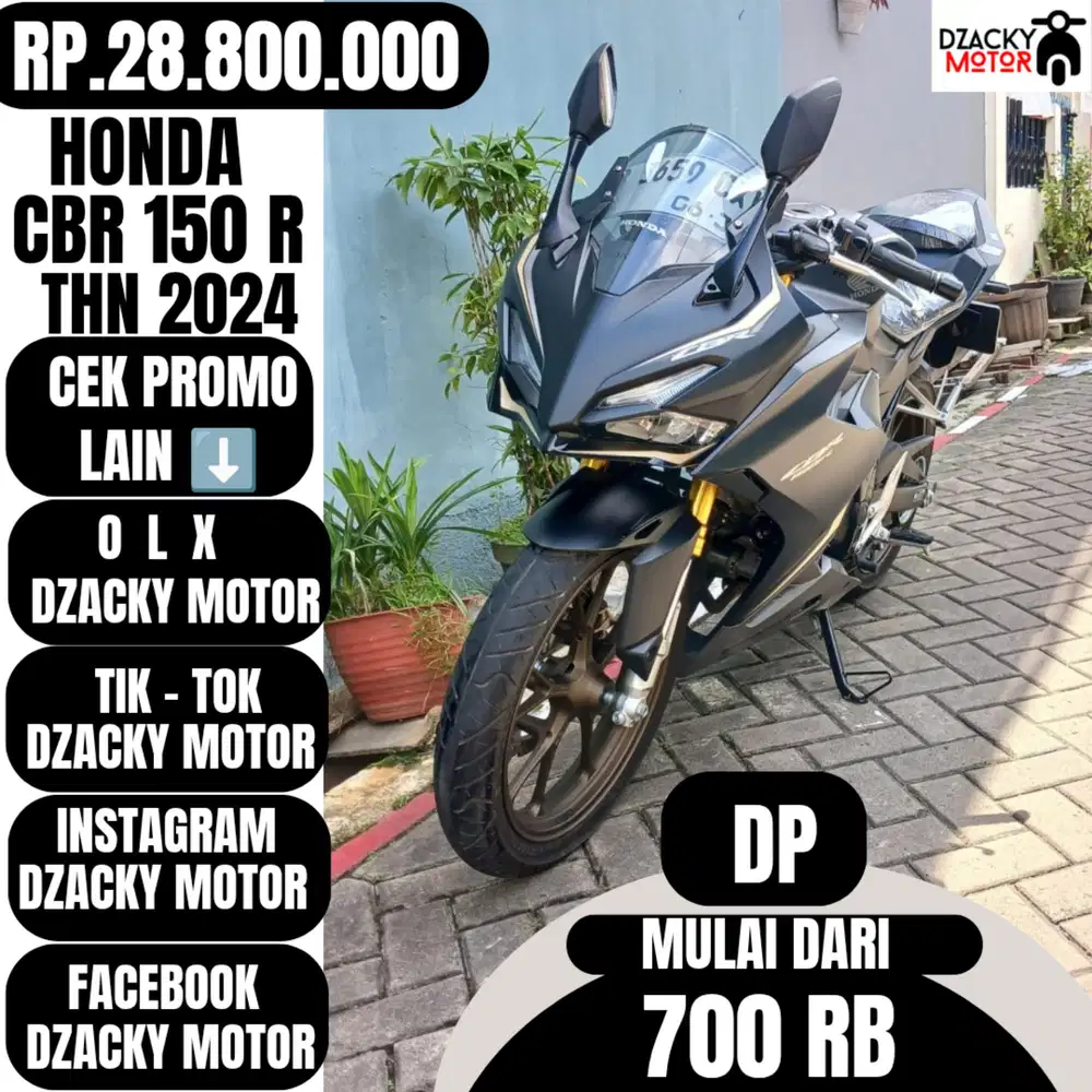 CBR 150R THN 2024 SECOND LIKE NEW
