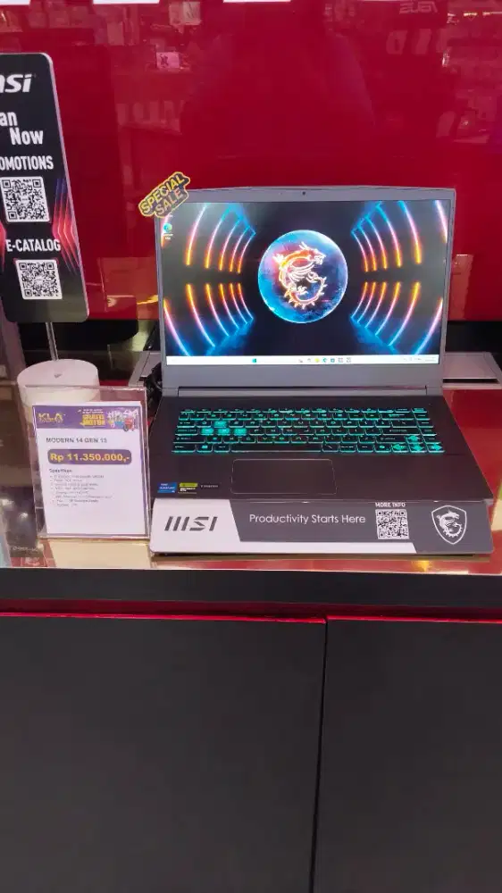 Mau cari berkualitas tinggi Msi Modern 14 Gen 13 paling recommended