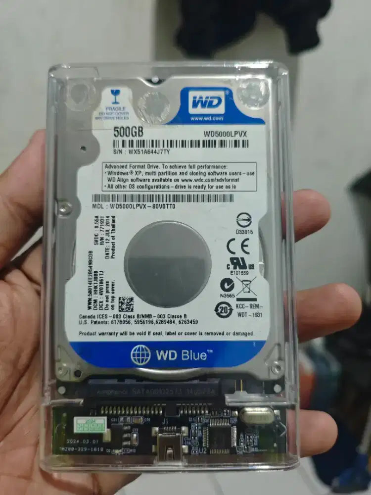 Hardisk external PS3 500 gb full game(26 game)