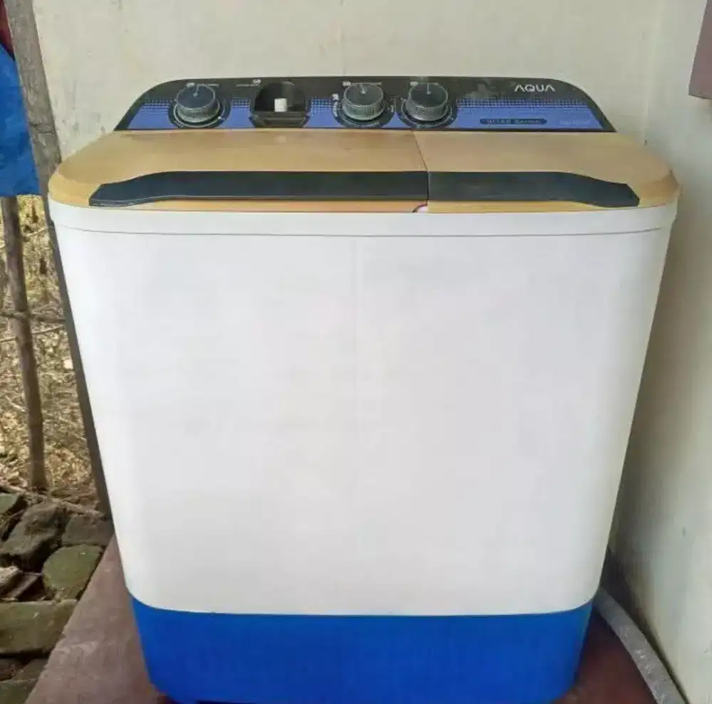 Jual mesin cuci 2 tabung merek AQUA