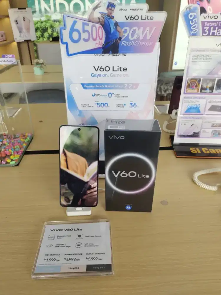 Vivo v60lite garansi resmi