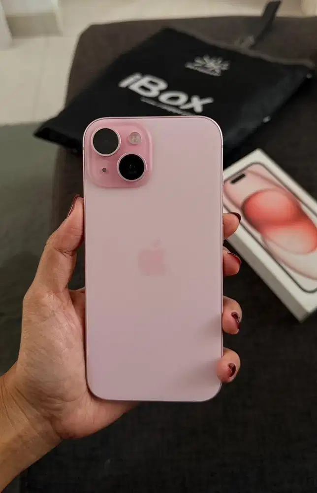 Iphone 15 pink 128gb ex Ibox