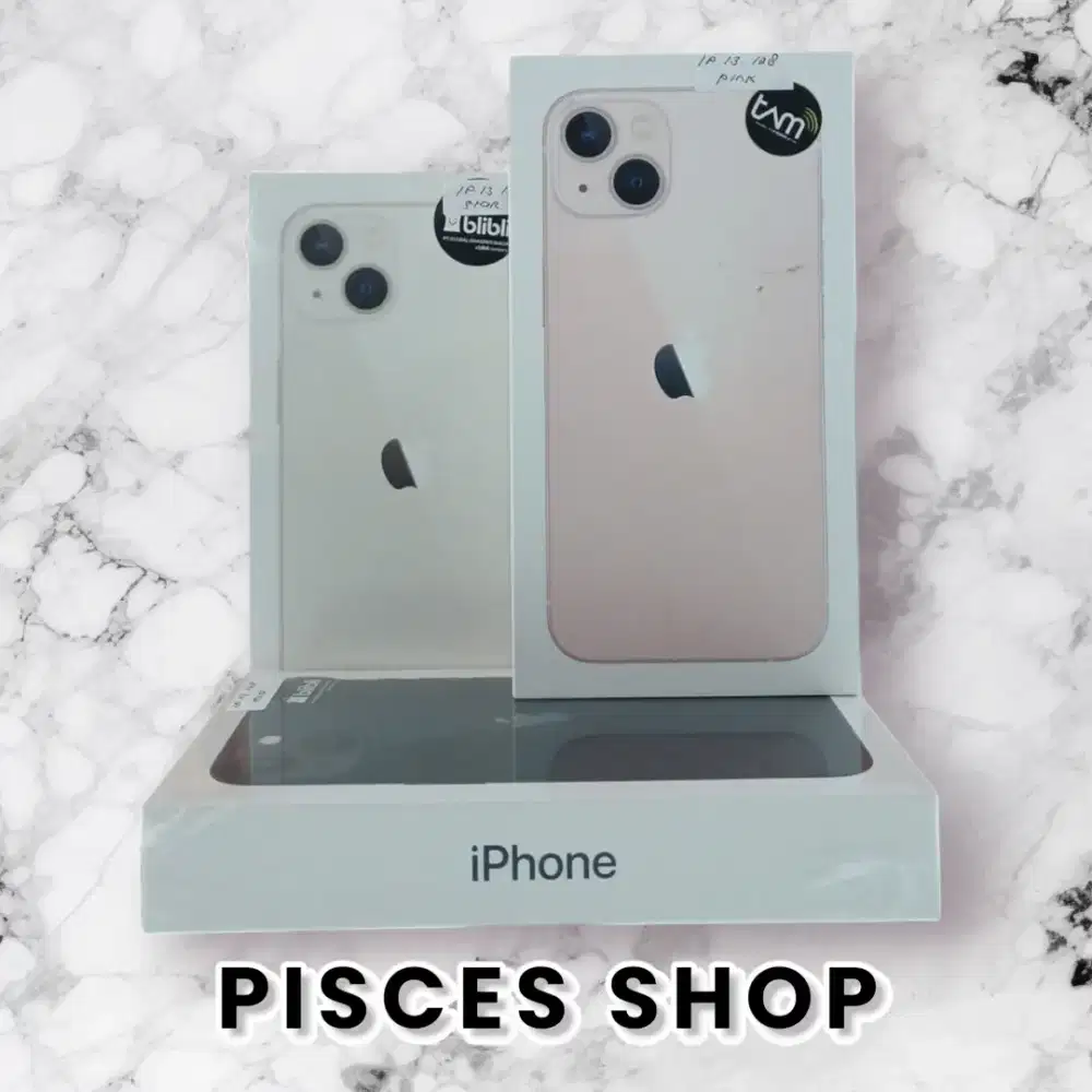 iPHONE 13 128 GB NEW Segel Garansi Resmi Ibox 1 Tahun