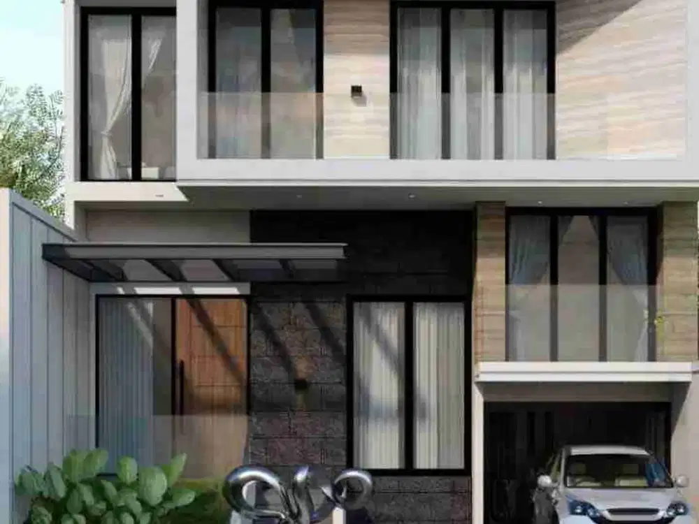 Pakuwon Indah New Gress Modern Minimalis 7M an Surabaya Barat Lebar 10 meter