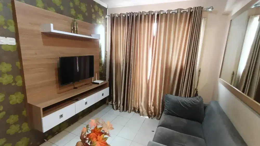 DISEWAKAN PER 6 BULAN APARTEMEN SENTRA TIMUR AKSES LANGSUNG TOL