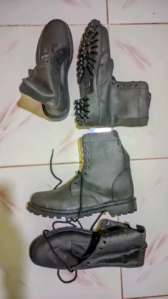 Jual Sepatu PDL kulit Cocok Untuk Pendaki Gunung DLL