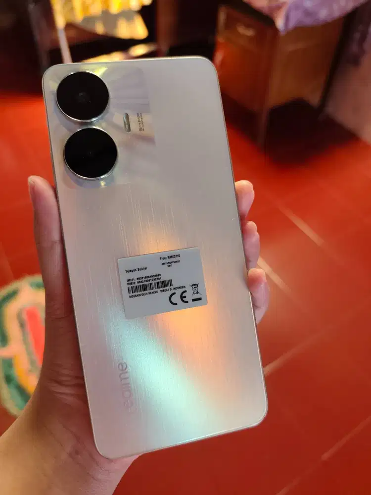 Realme C55 kondisi 99% mulus luar dalam, fullset ORI semua, terawat
