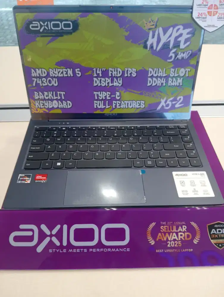 LAPTOP AXIOO HYPE5 X5-2