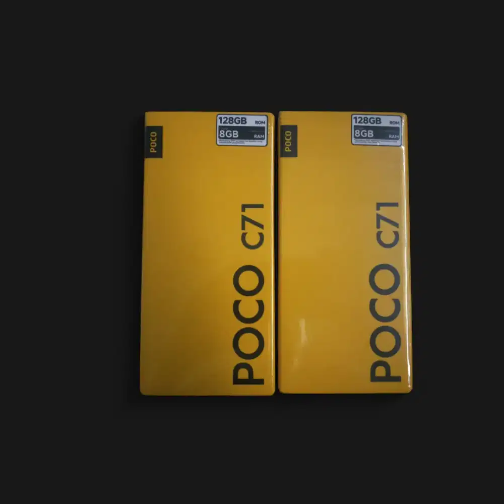 XIAOMI POCO C71 4+4G/128G Ekspansi RAM 8G NEW SEGEL GARANSI RESMI