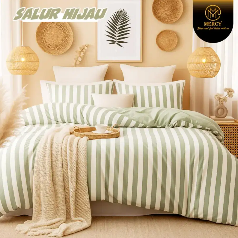 Sprei set salur katun premium hotel