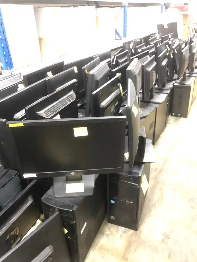 Komputer Set Hp, Lenovo, CPU Core i3 ram 8gb ssd 512gb