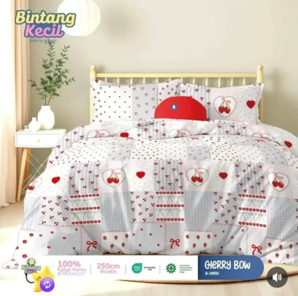Sprei katun premium super halus