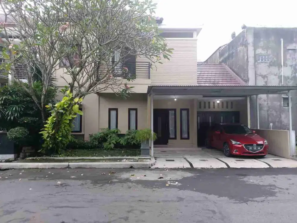 Rumah Bagus Full Furnished Siap Huni Di Cluster Elite Lor In Residence Solo, Lingkungan Aman Dan Tenang.