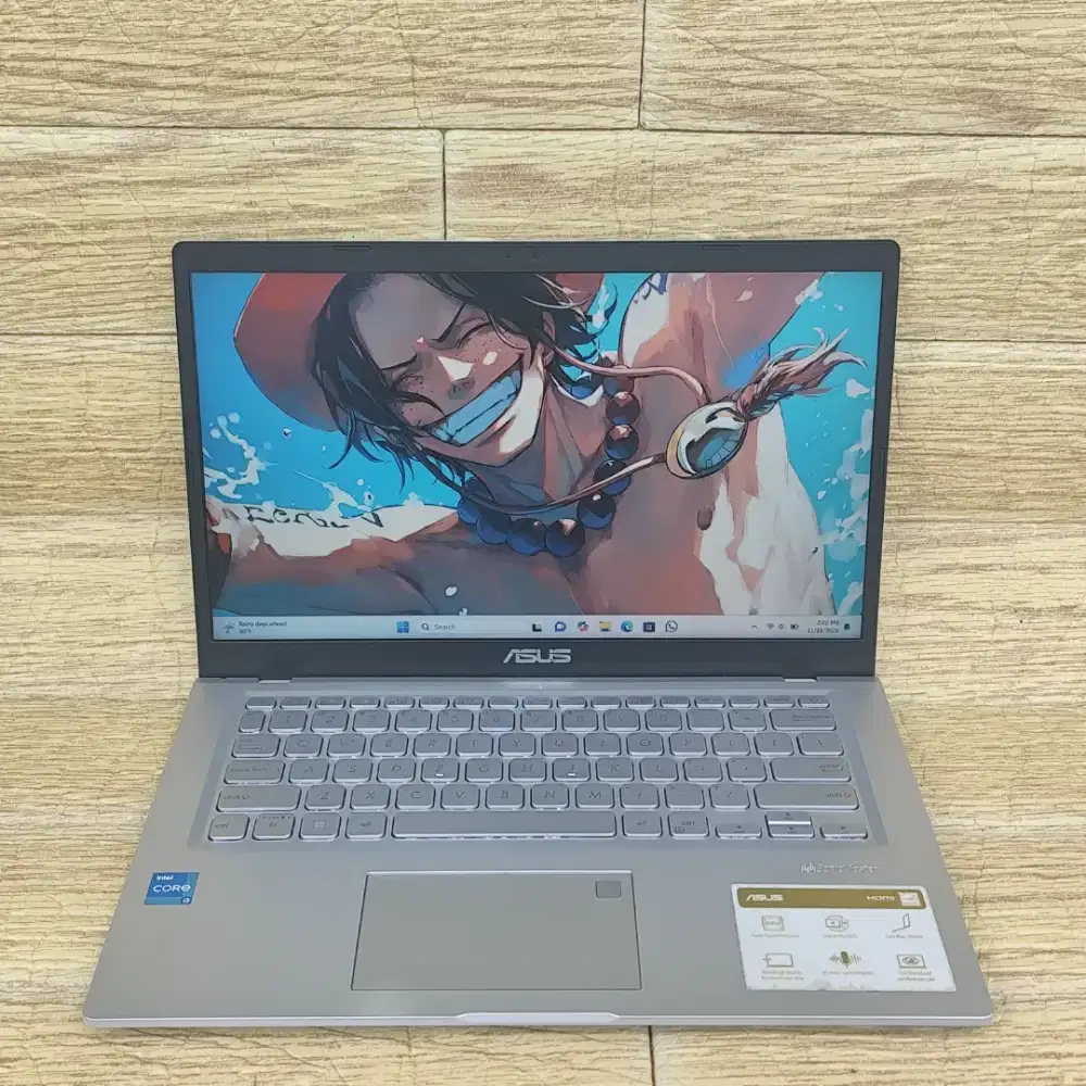 Laptop 2nd ASUS VivoBook A1400EA Core I3-1115G4  RAM 4GB SSD 512GB FHD