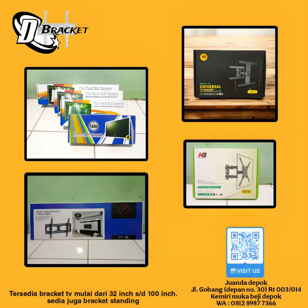 BRACKET TV 32 S/D 100 INCH