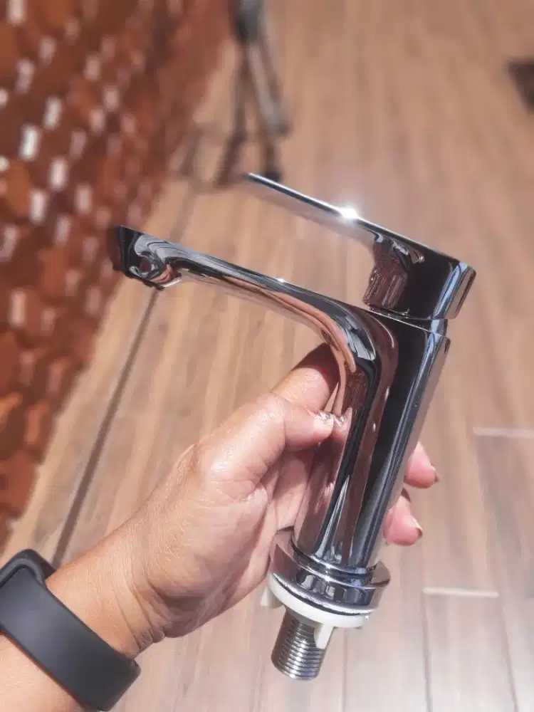 Kran Wastafel Cuci Tangan JAYCO STAINLESS STEEL ANTI KARAT