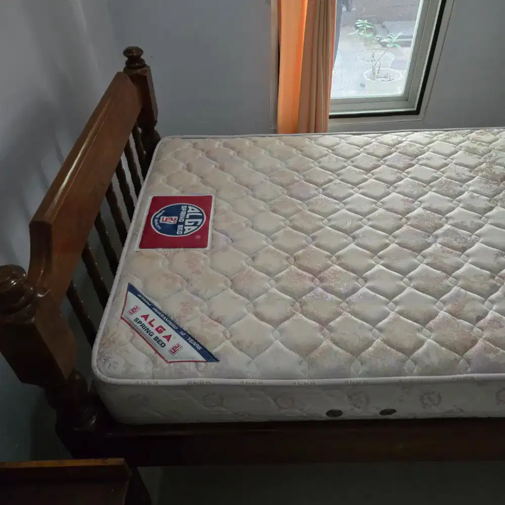 Springbed ALGA lengkap dipan uk 100