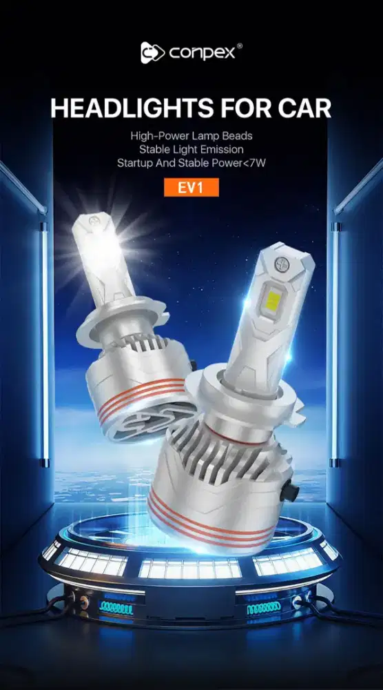 Lampu conpex ev1 + pemasangan