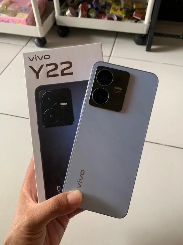 Vivo Y22 6/128 kondisi fullshet nominus