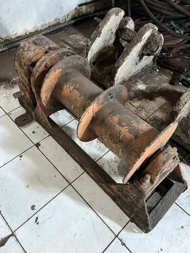 Ready Winch Double Drum Kapasitas 3 Ton