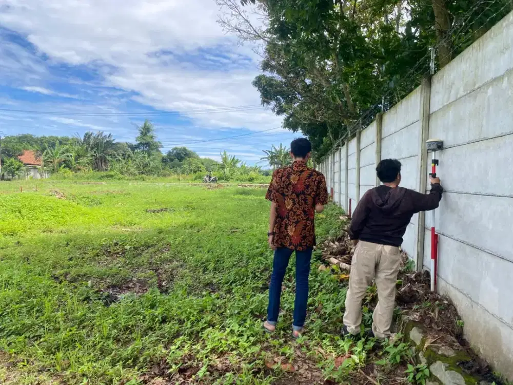 Permeter Dijual Murah 1 Jutaan Tanah Kavlng SHM Dekat Stasiun Jatake
