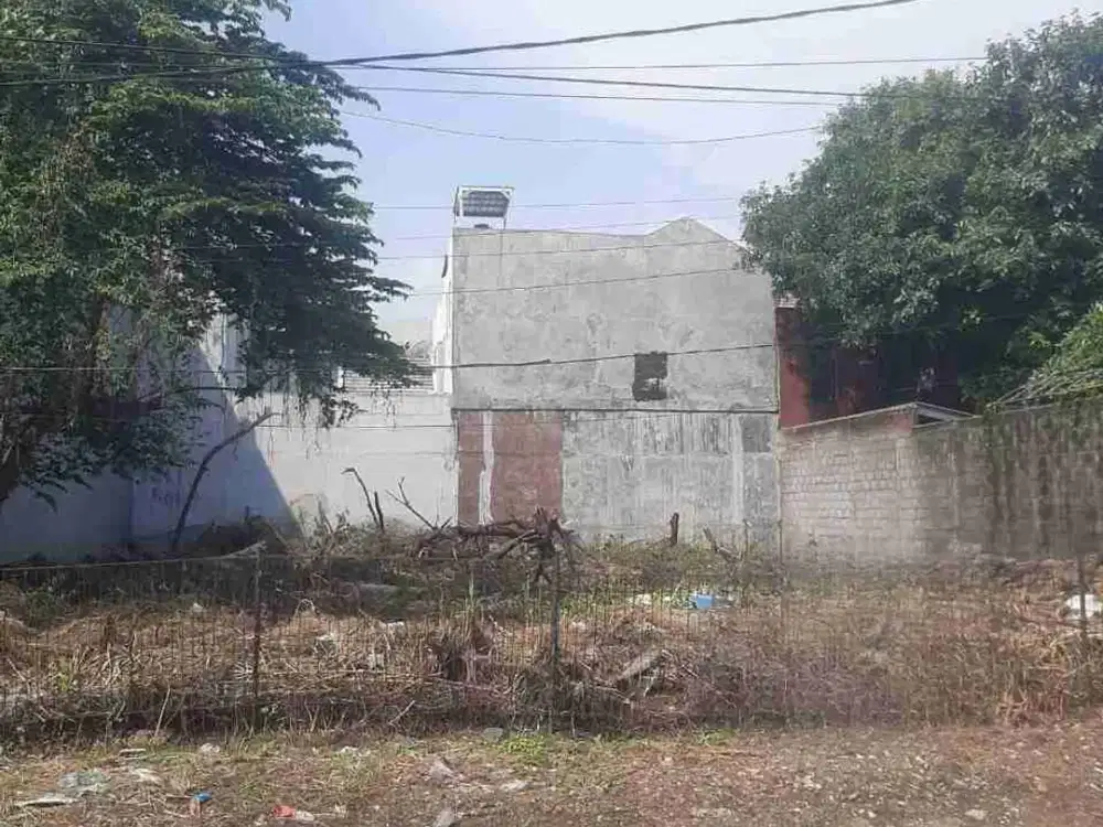 Dijual Tanah Siap Bangun di Perumahan Pondok Jati Sidoarjo Kota  dekat Tol Strategis dekat Komersial Area Bentuk Kotak sudah urugan MURAH Double Way