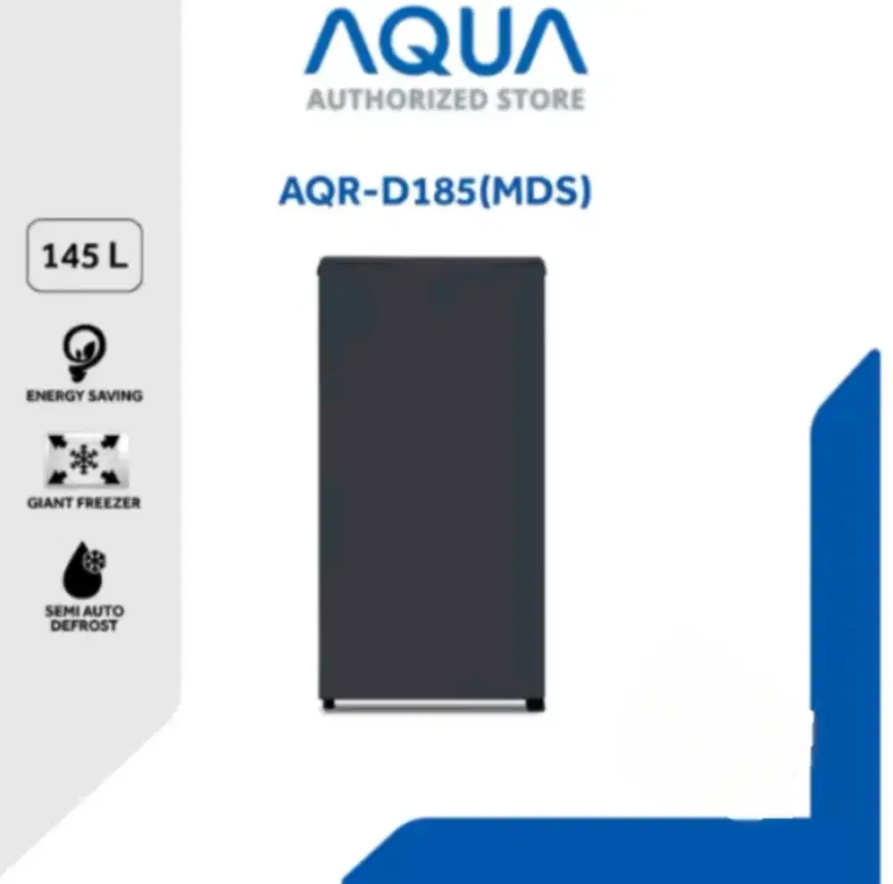 KULKAS 1 PINTU AQUA AQR-D185