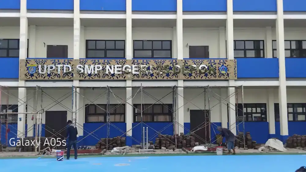 Huruf timbul murah berkualitas