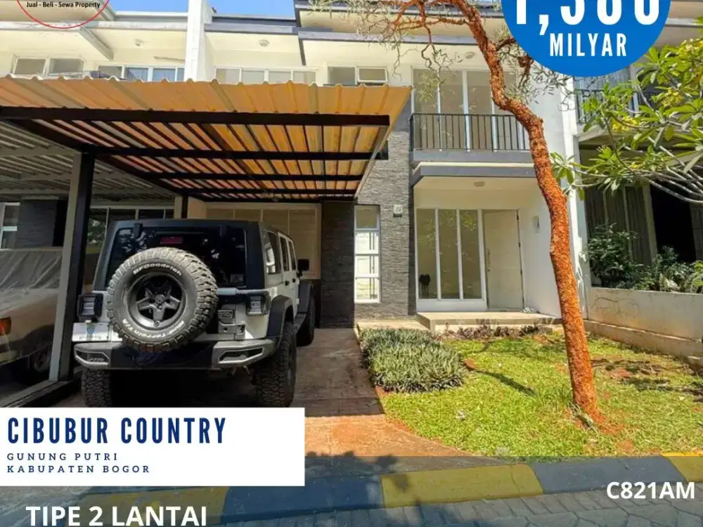 Dijual Rumah 2 Lantai Bagus di Cibubur Country C821AM