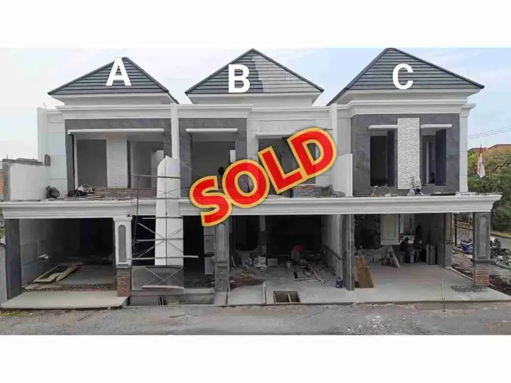 Dijual Rumah Minimalis Baru Gress Di Galaxy Bumi Permai Araya 2 Surabaya Type American Classic Modern Mewah Double Way