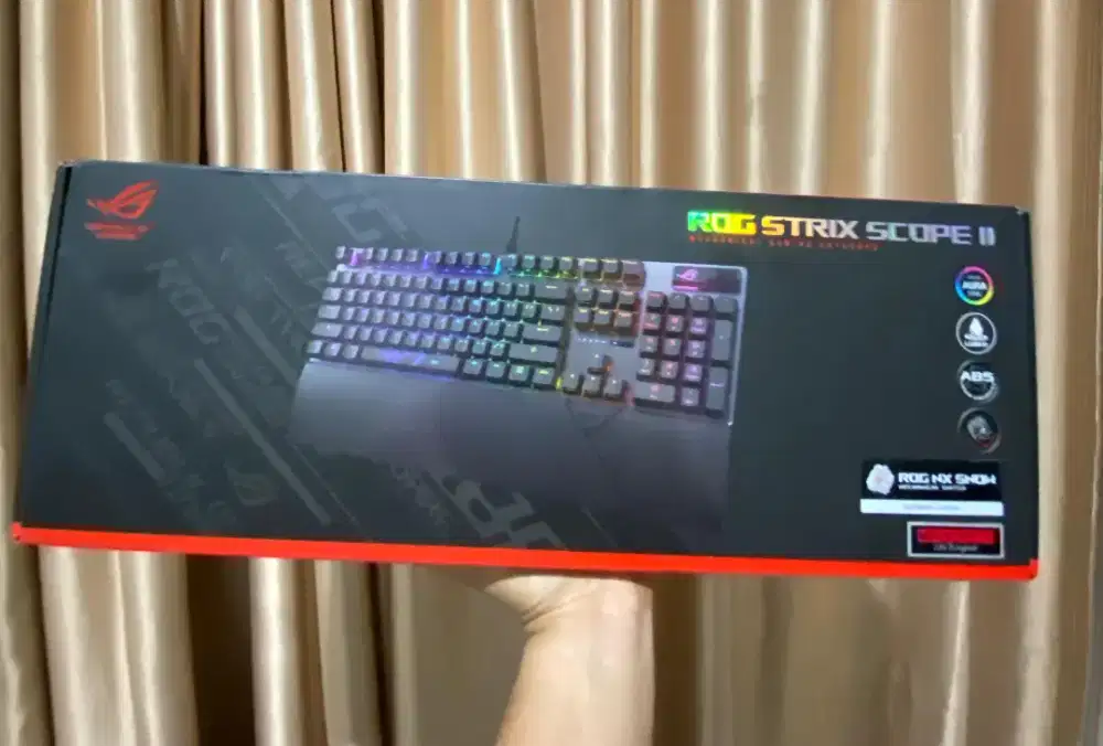 ASUS ROG Strix Scope II 96 Wireless Gaming Keyboard - NX (Segel)