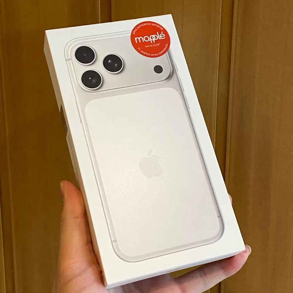 New iPhone 17 Pro Max 2TB Silver Resmi indonesia