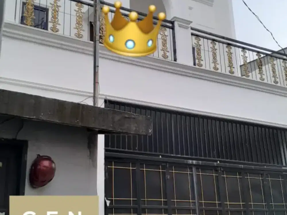 Rumah Dengan Bangunan Baru Area Jembatan Lima Tambora Jakarta Barat