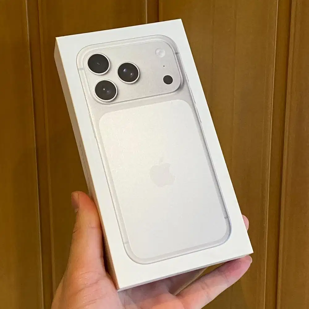 New iPhone 17 Pro 512GB Silver Resmi iBox