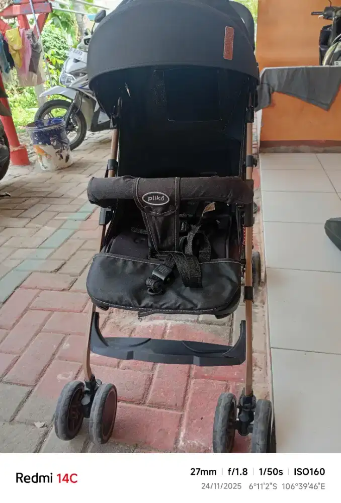 Stroller pliko bayi